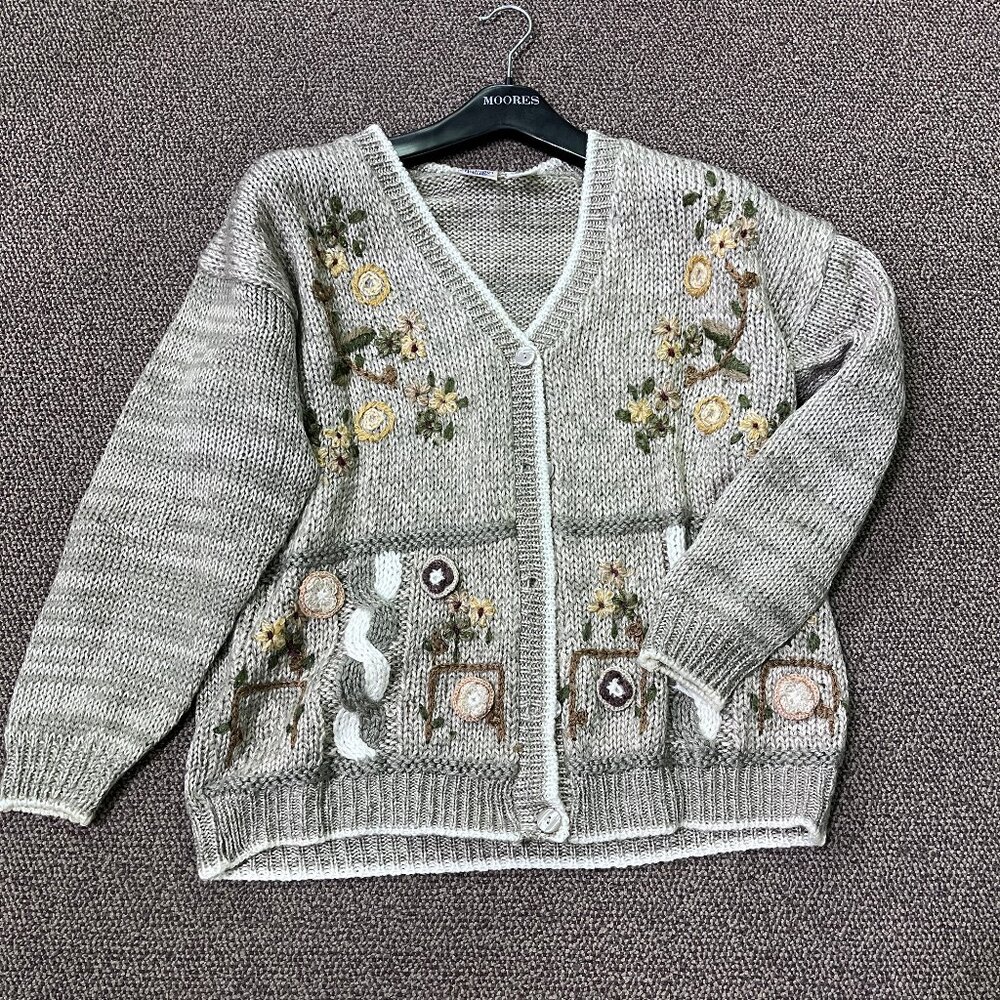 Huntington Ridge Granny Core Handknit Sweater